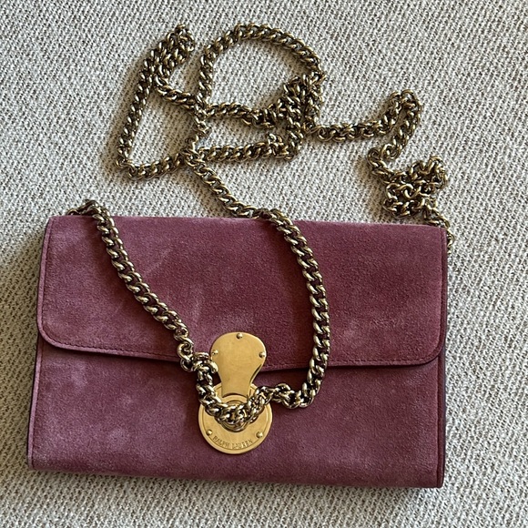 Ralph Lauren Collection Soft Ricky Chain Wallet - Picture 1 of 14